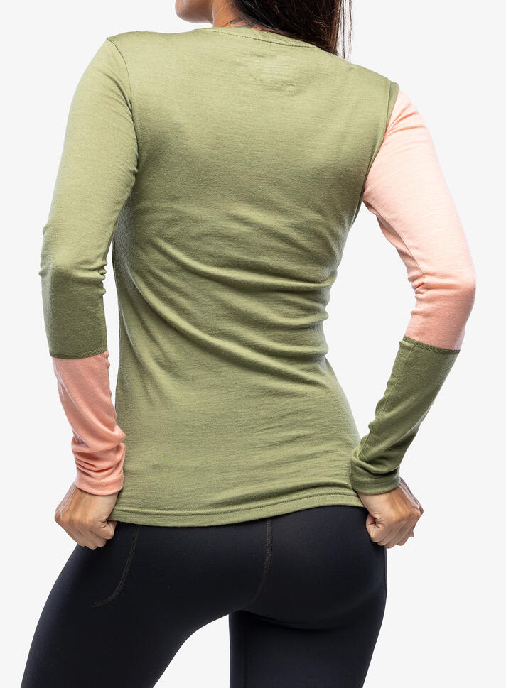 Bluza termiczna damska Ortovox 185 Rock N Wool Long Sleeve