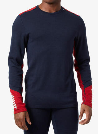 Bluza termoaktywna męska Helly Hansen LIFA Merino Midweight Crew