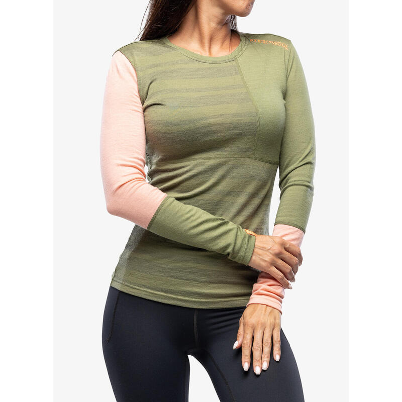 Bluza termiczna damska Ortovox 185 Rock N Wool Long Sleeve