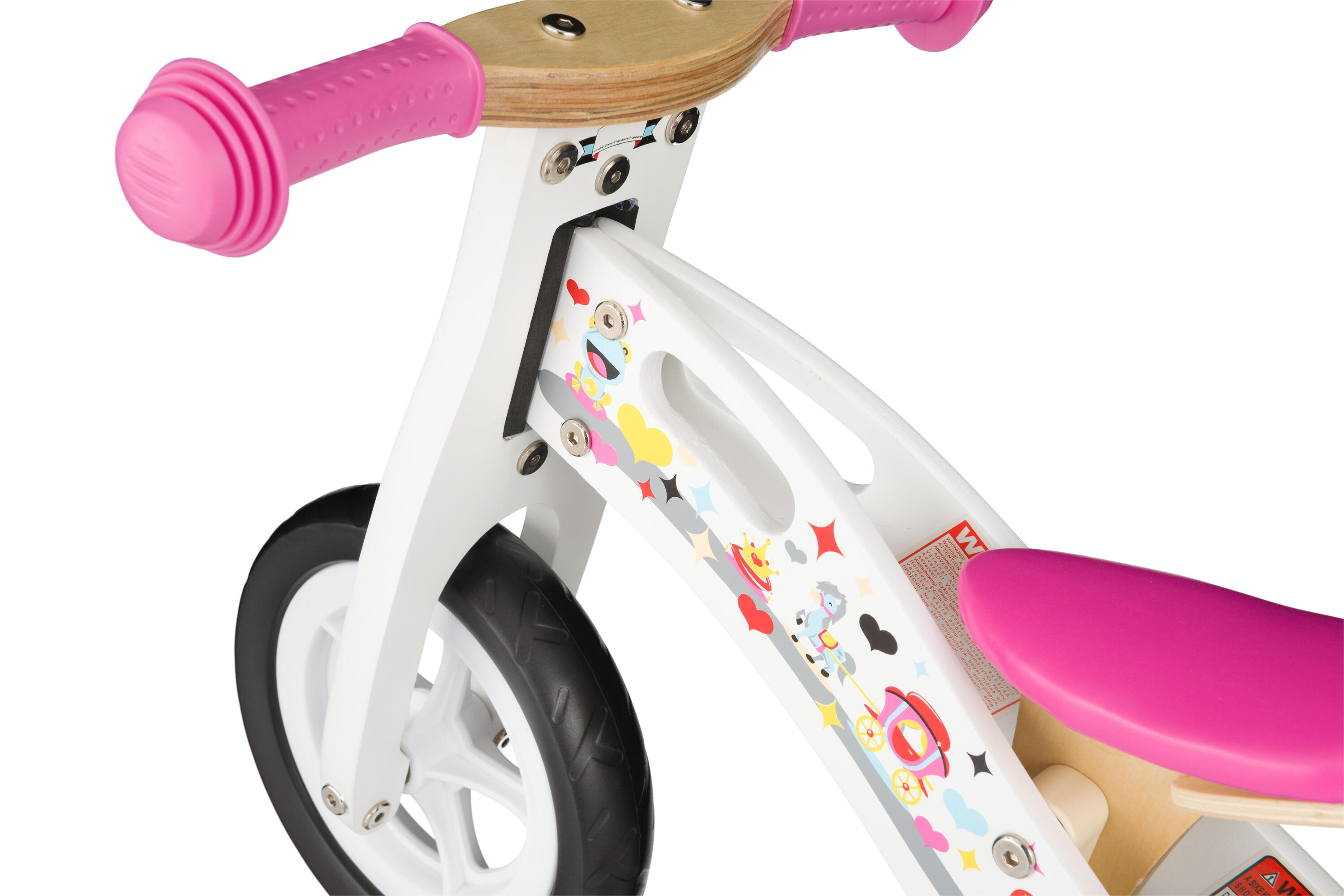 Bikestar, houten loopfiets, 10 inch wielen, prinses 5/5