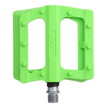 HT Components PA12 Pédales Plateforme Neon Green