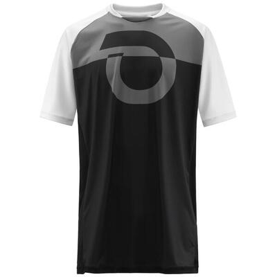 briko t-shirt blu da uomo in materiale sintetico da ciclismo e bici