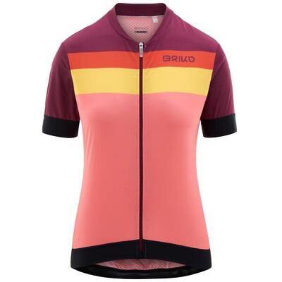 briko t-shirt blu da donna in da ciclismo e bici road
