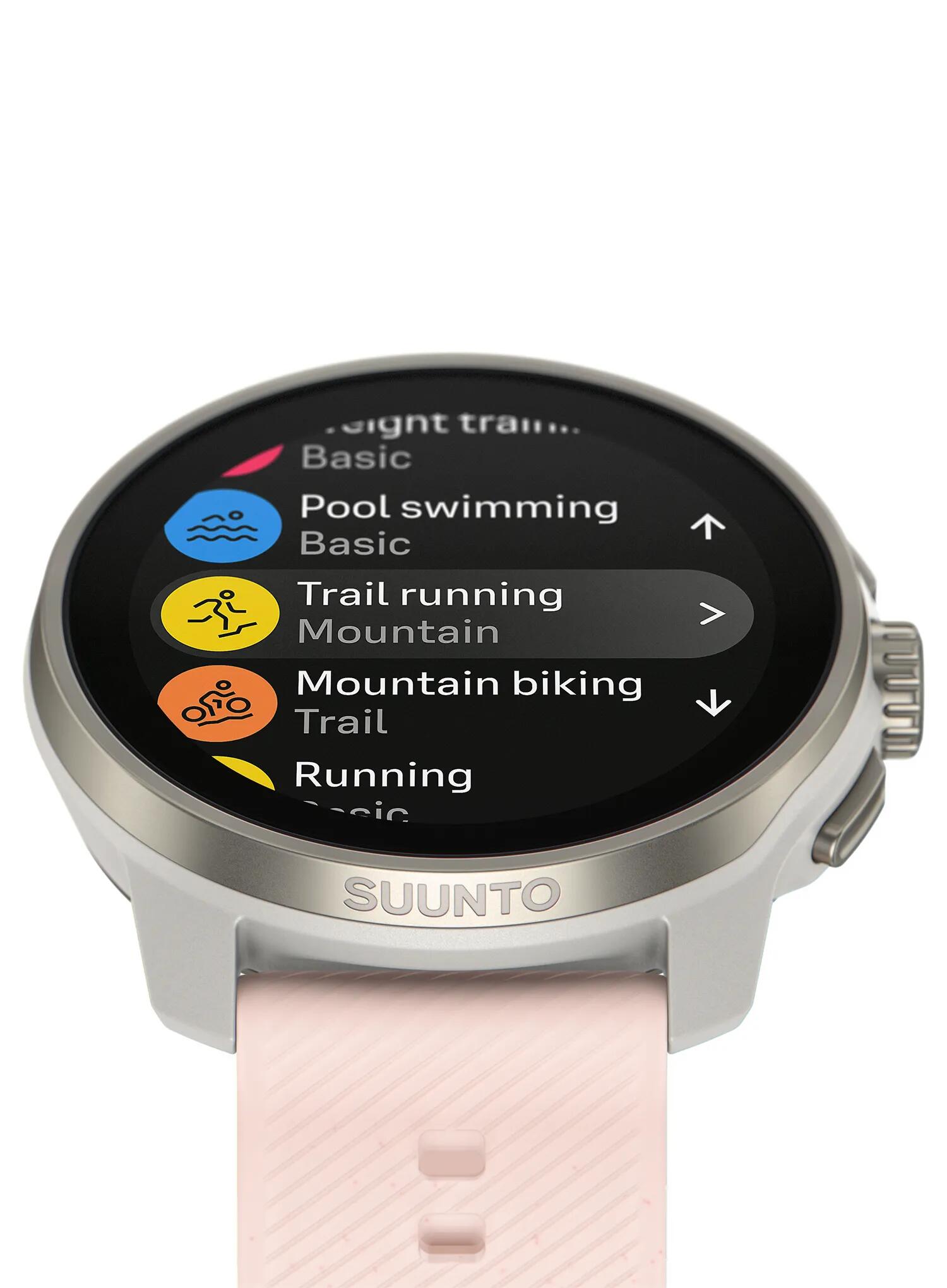 Zegarek GPS Suunto Race S - powder pink 4/7
