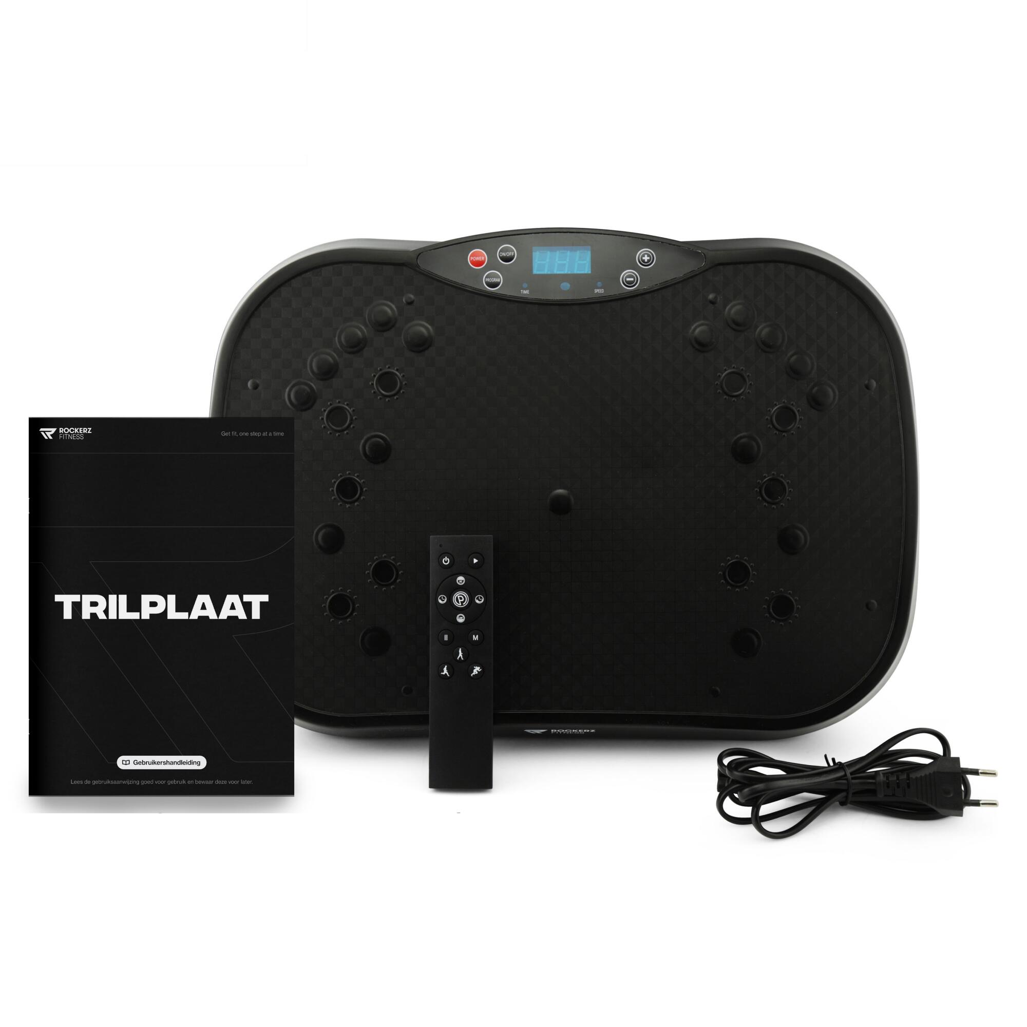 Piattaforma vibrante Powerplate - 3 programmi - 120 velocità - Negra 2/7