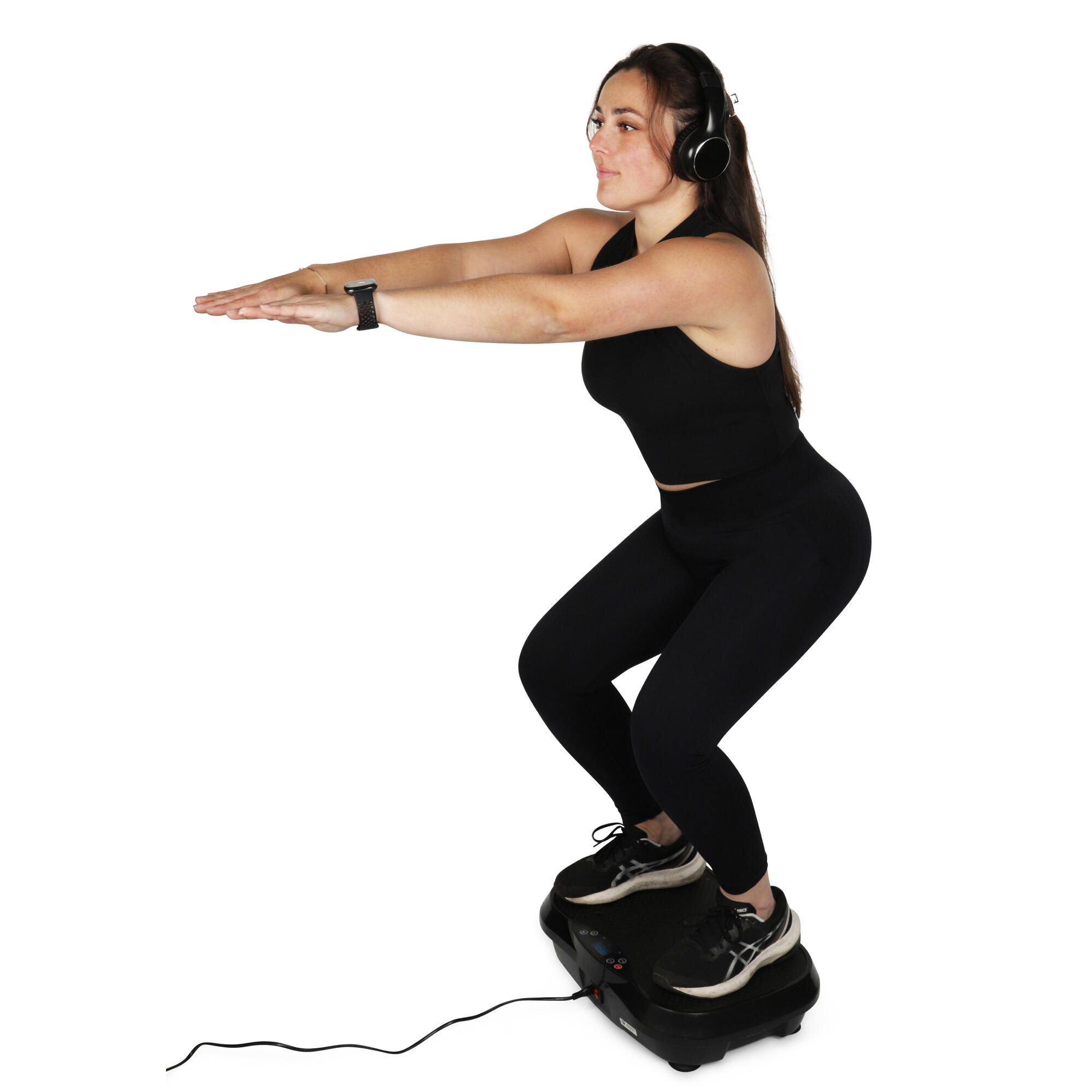Piattaforma vibrante Powerplate - 3 programmi - 120 velocità - Negra 7/7