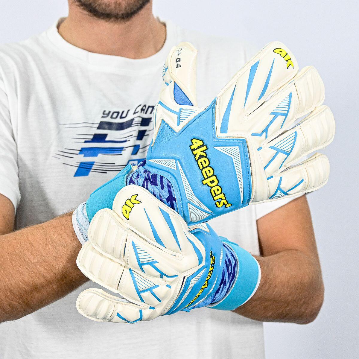 Rękawice bramkarskie męskie 4keepers FORCE V1.25 FURY RF2G 4/7