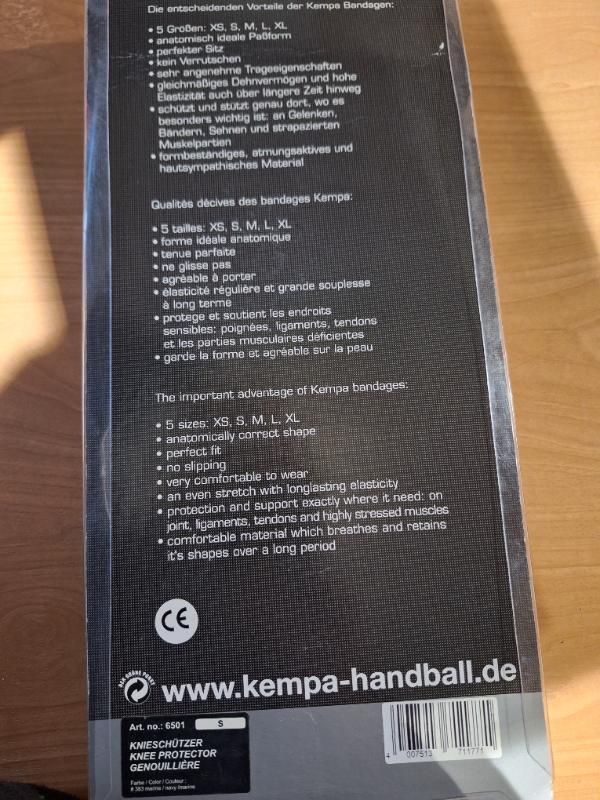 Entre Particuliers - Kempa, protection des genoux, taille S 3/5