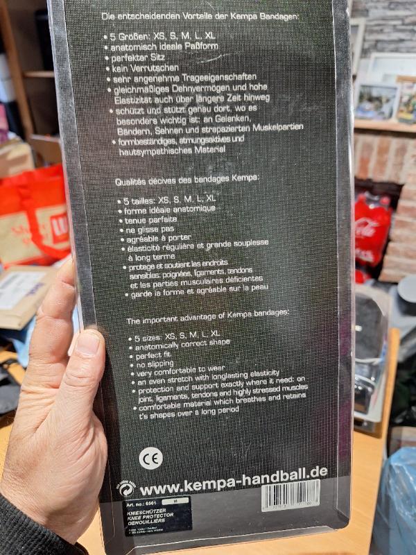 Entre Particuliers - Kempa, protection des genoux, taille m 3/5