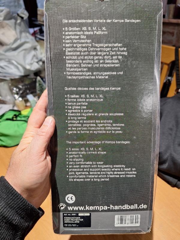 Entre Particuliers - Kempa, protection des genoux, taille S 3/5