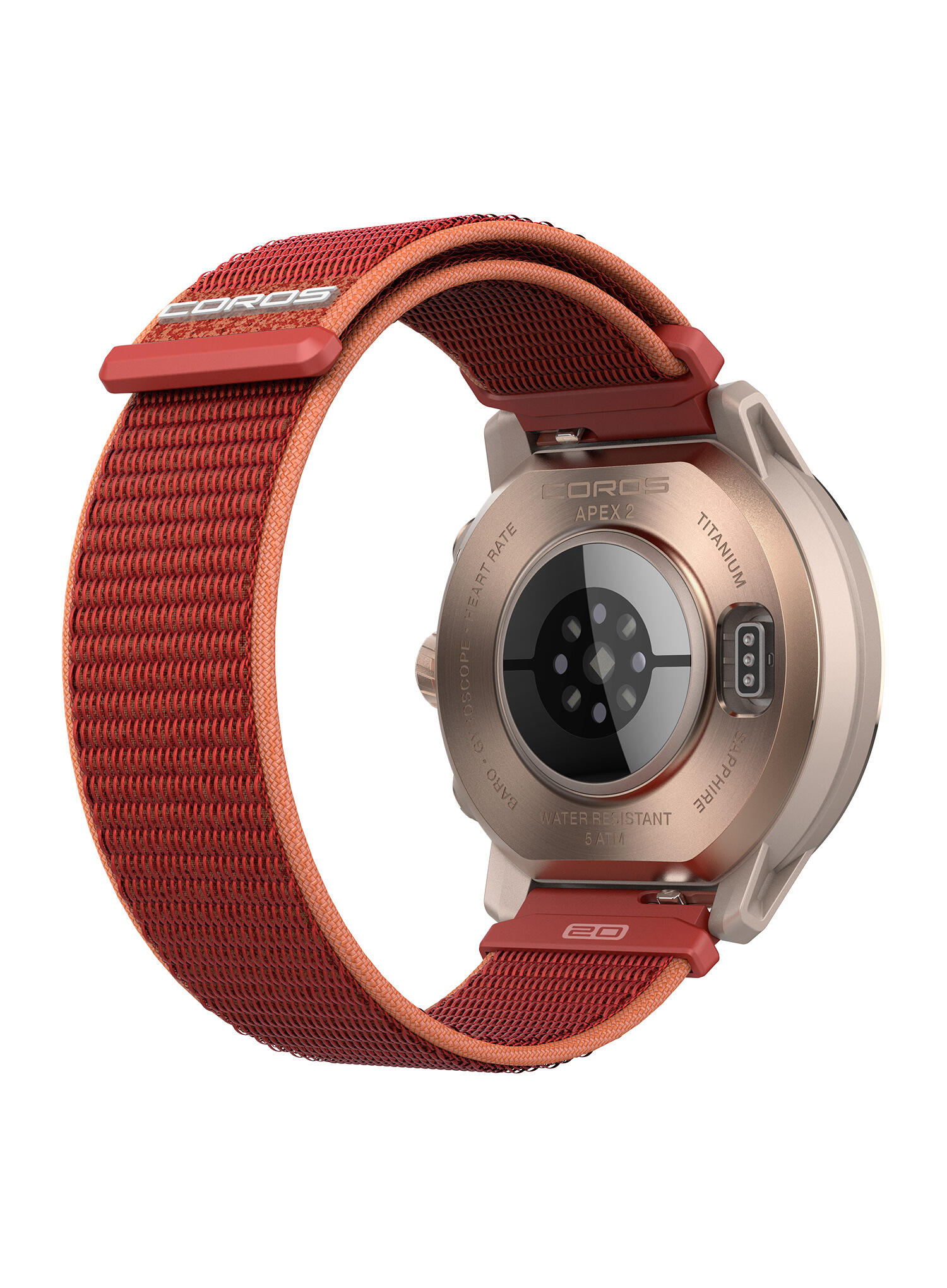 Montre GPS Connectée Multisports Adventure COROS APEX 2 Coral 6/7