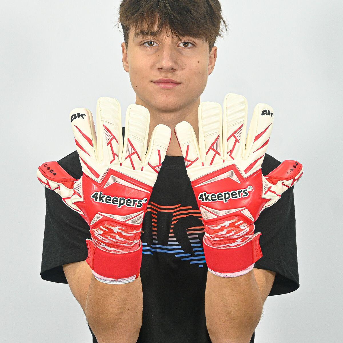 Rękawice bramkarskie dla dorosłych 4Keepers Force V4.25 HNC 3/7