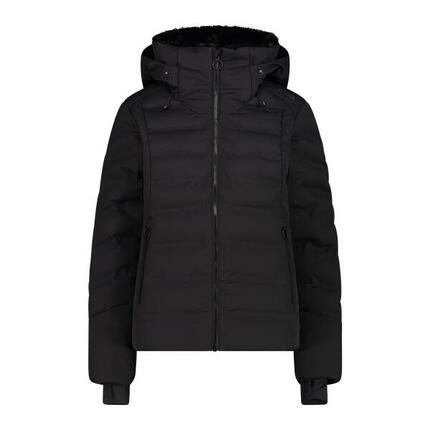 Skijacken Damen - CMP W Jacket Fix Hoody Ski - Black