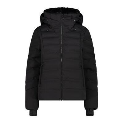 Ski Jackets Clothing Damen - CMP W Jacket Fix Hoody Ski - Black