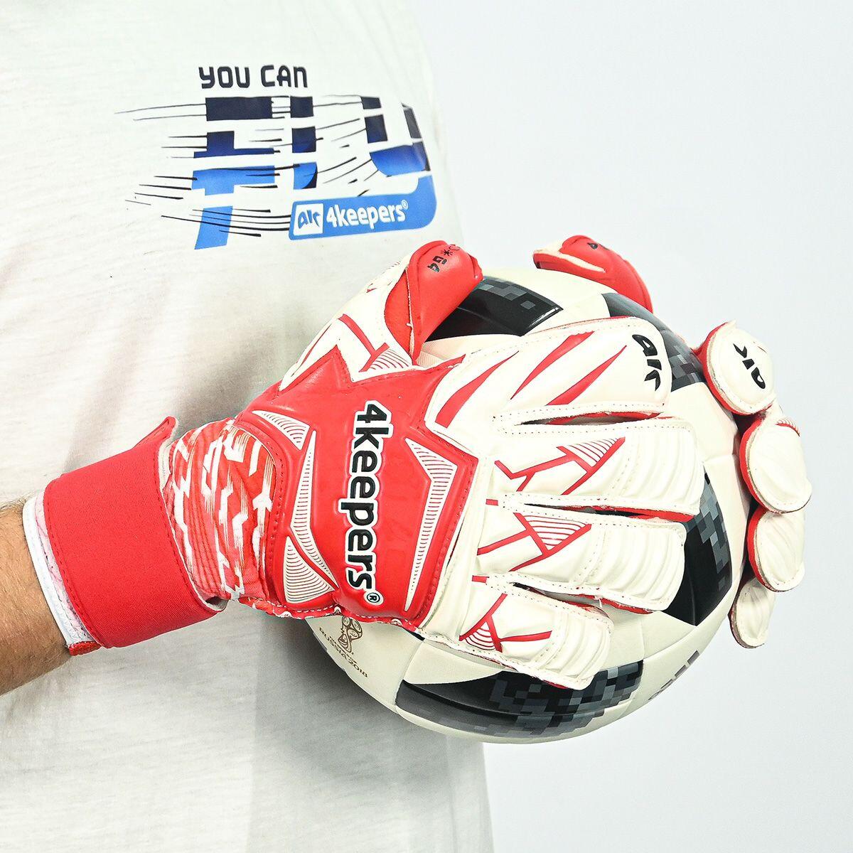 Rękawice bramkarskie męskie 4keepers FORCE V4.25 RF2G 2/7