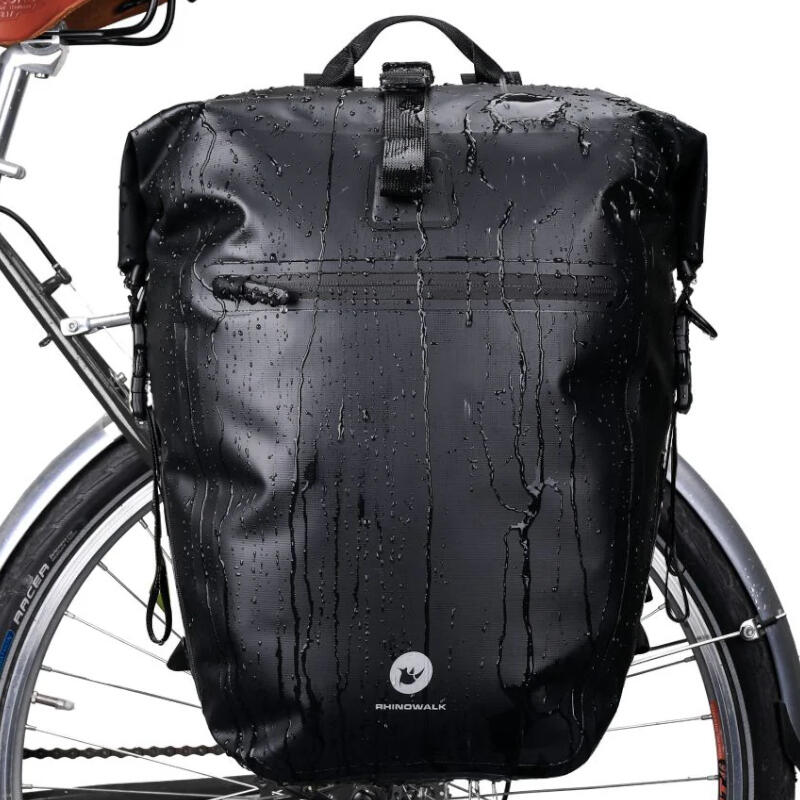 Sakwa rowerowa boczna na bagażnik plecak 2w1 Rhinowalk X21669 27l 2/7