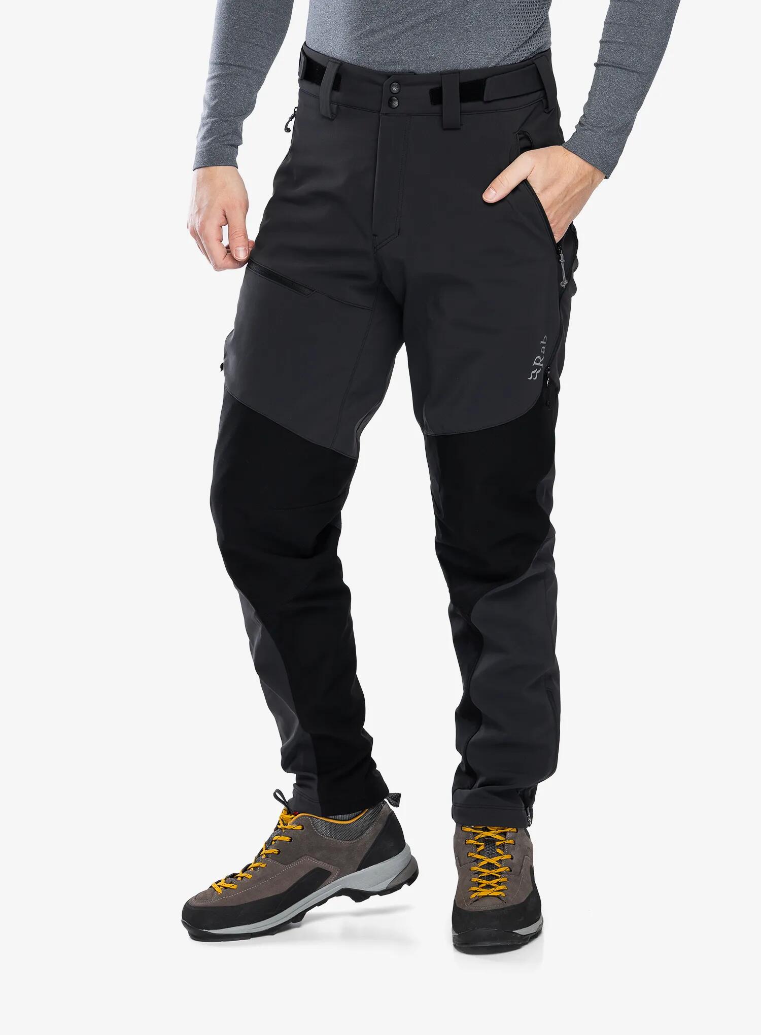 Spodnie softshell męskie Rab Torque Winter Pants 3/7