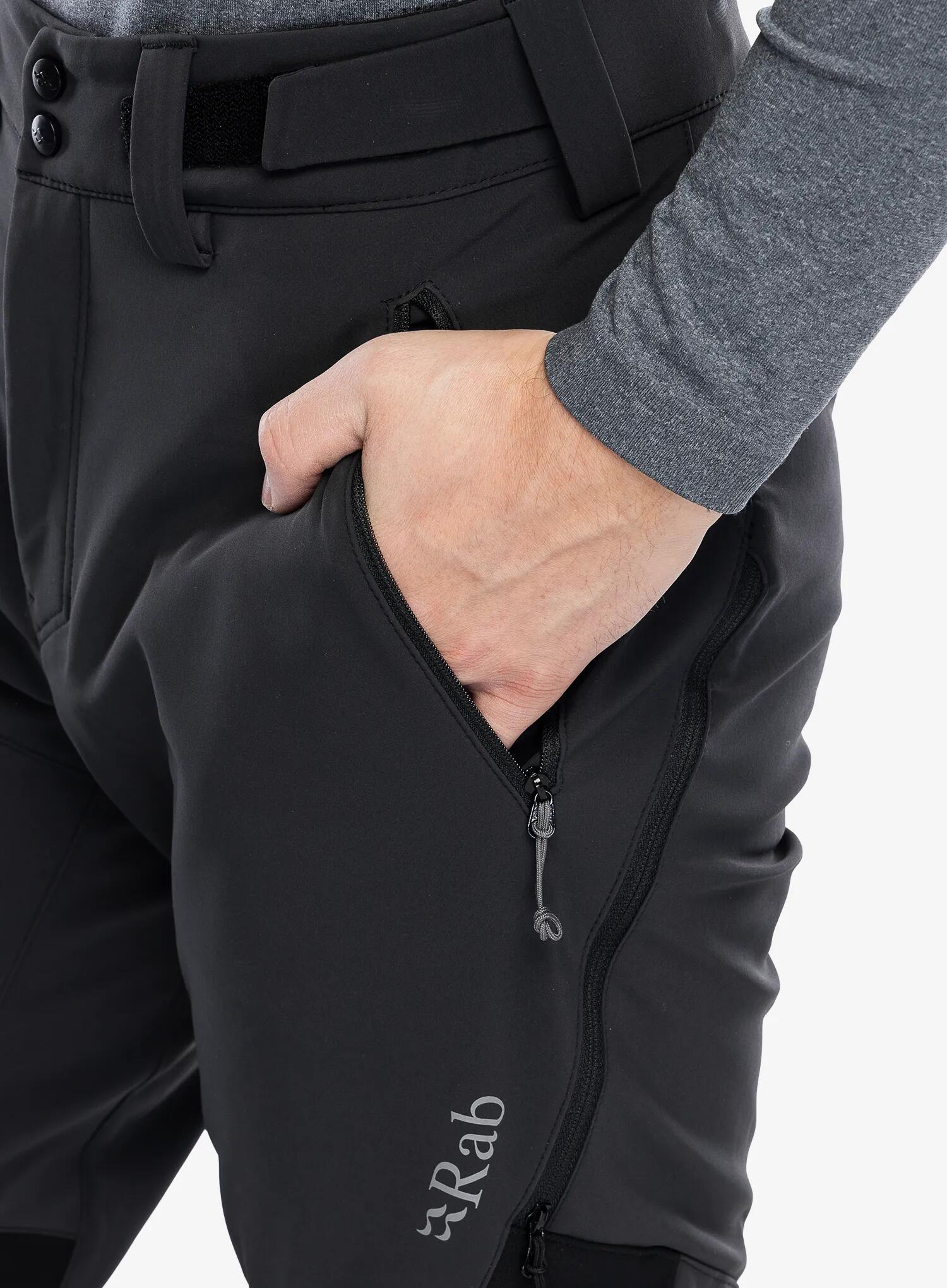 Spodnie softshell męskie Rab Torque Winter Pants 5/7