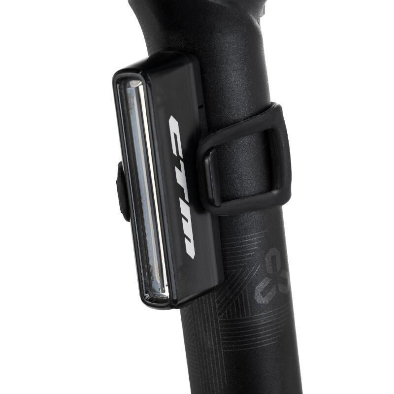 Zestaw lampek rowerowych przód + tył CTM Stage: X COB LED