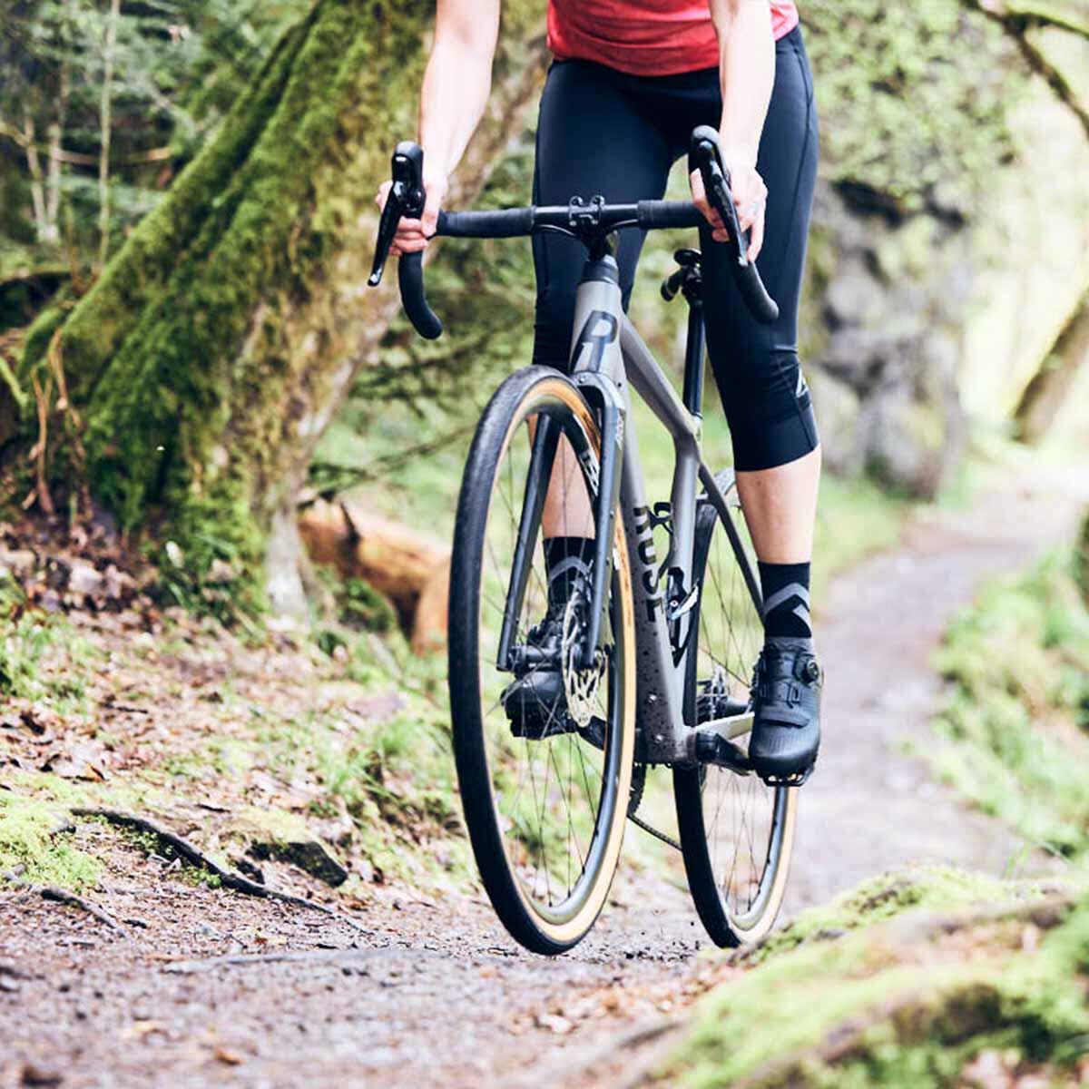 3/4 lange Fahrradhose - Damen - P-Icon 3/4 W - schwarz 3/6