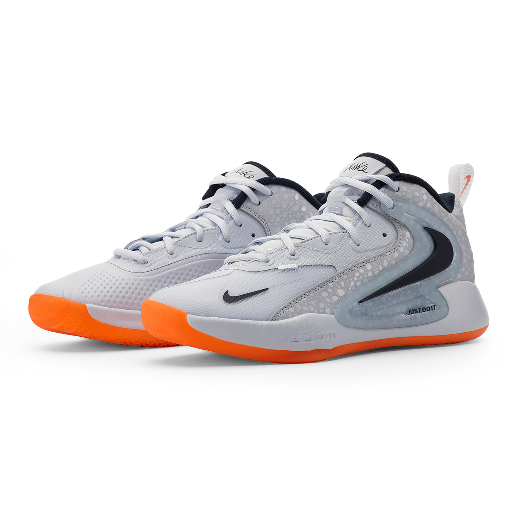 Nike - Chaussures De Volley-ball Nike Hyperset 2 Se - Baskets - Gris|orange - 40,5 - Decathlon