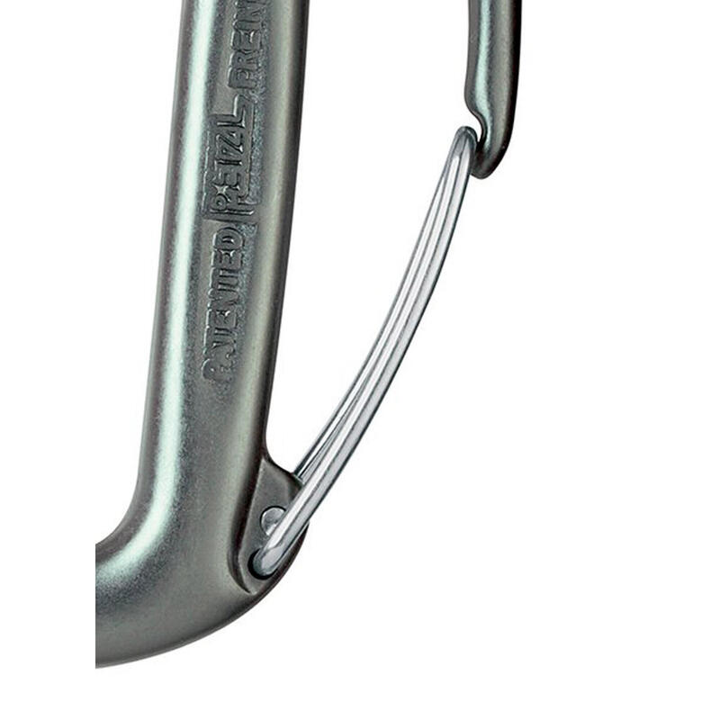 Mousqueton Petzl Freino cu ergot de frânare
