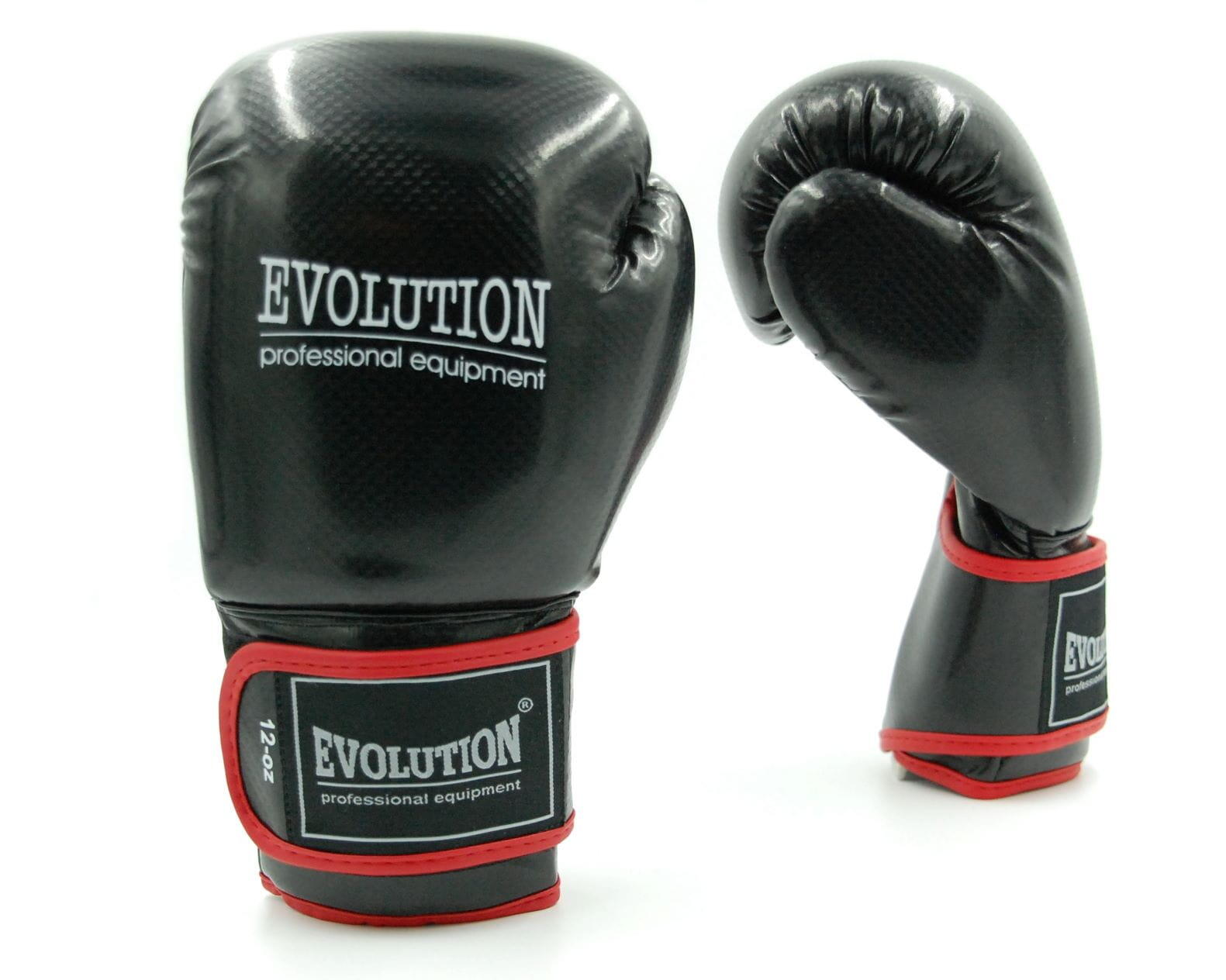 Rękawice bokserskie Evolution Professional Equipment Carbon 2/5