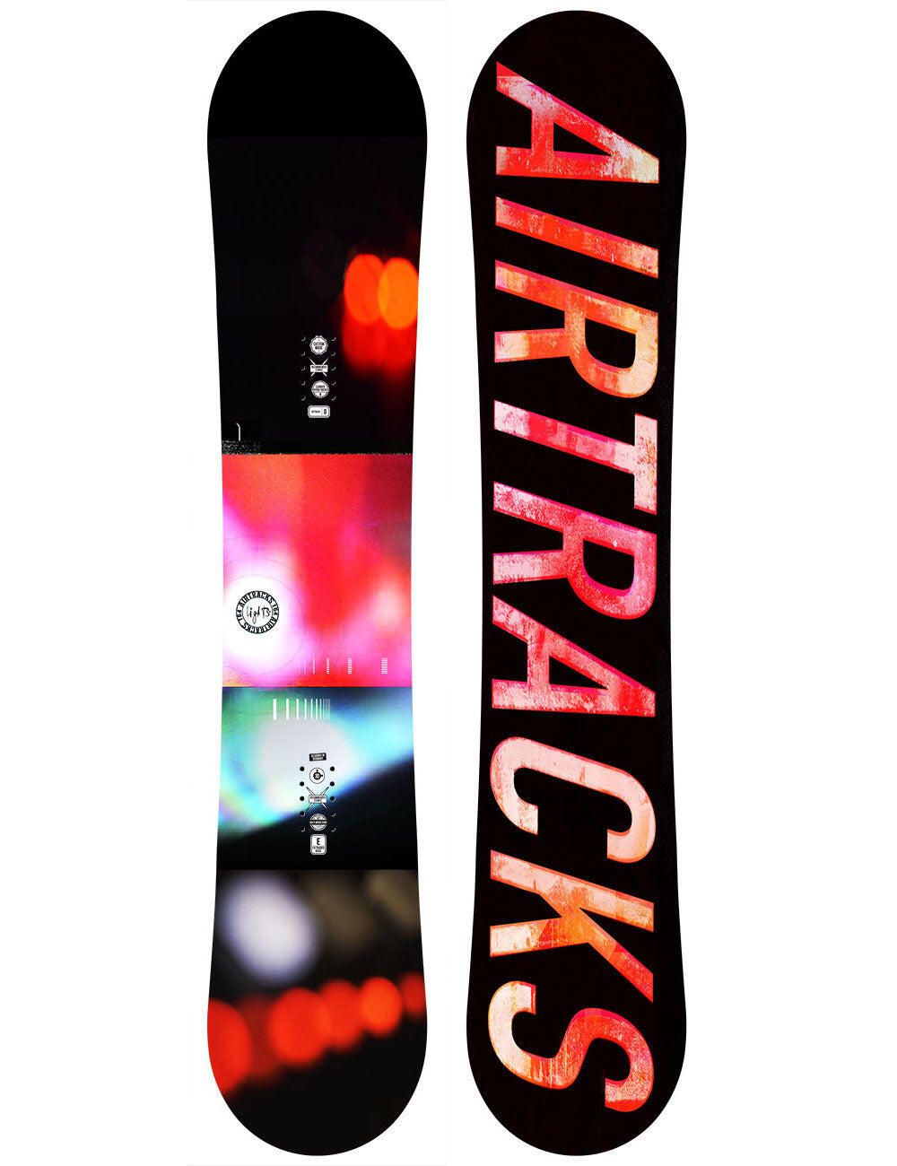 Set de Snowboard Femme: Planche  Lights + Fixations Master W M + Sac SB 2/3