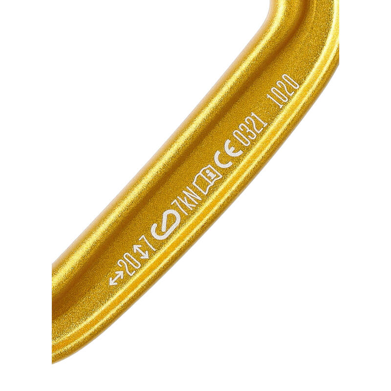 Karabinek wspinaczkowy Black Diamond MiniWire - yellow