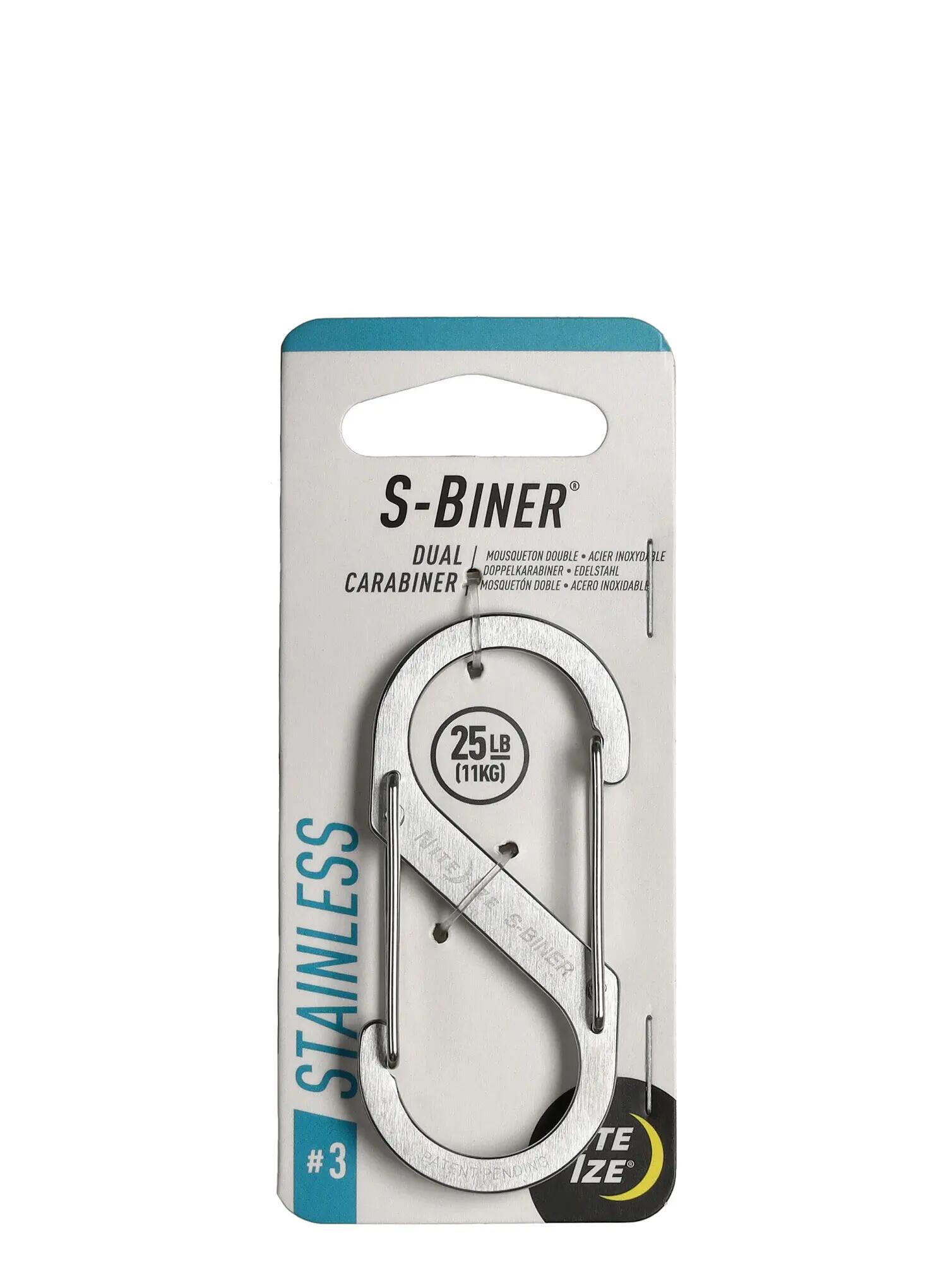 Karabinek sprzętowy Nite Ize S-Biner 3 - steel 2/5