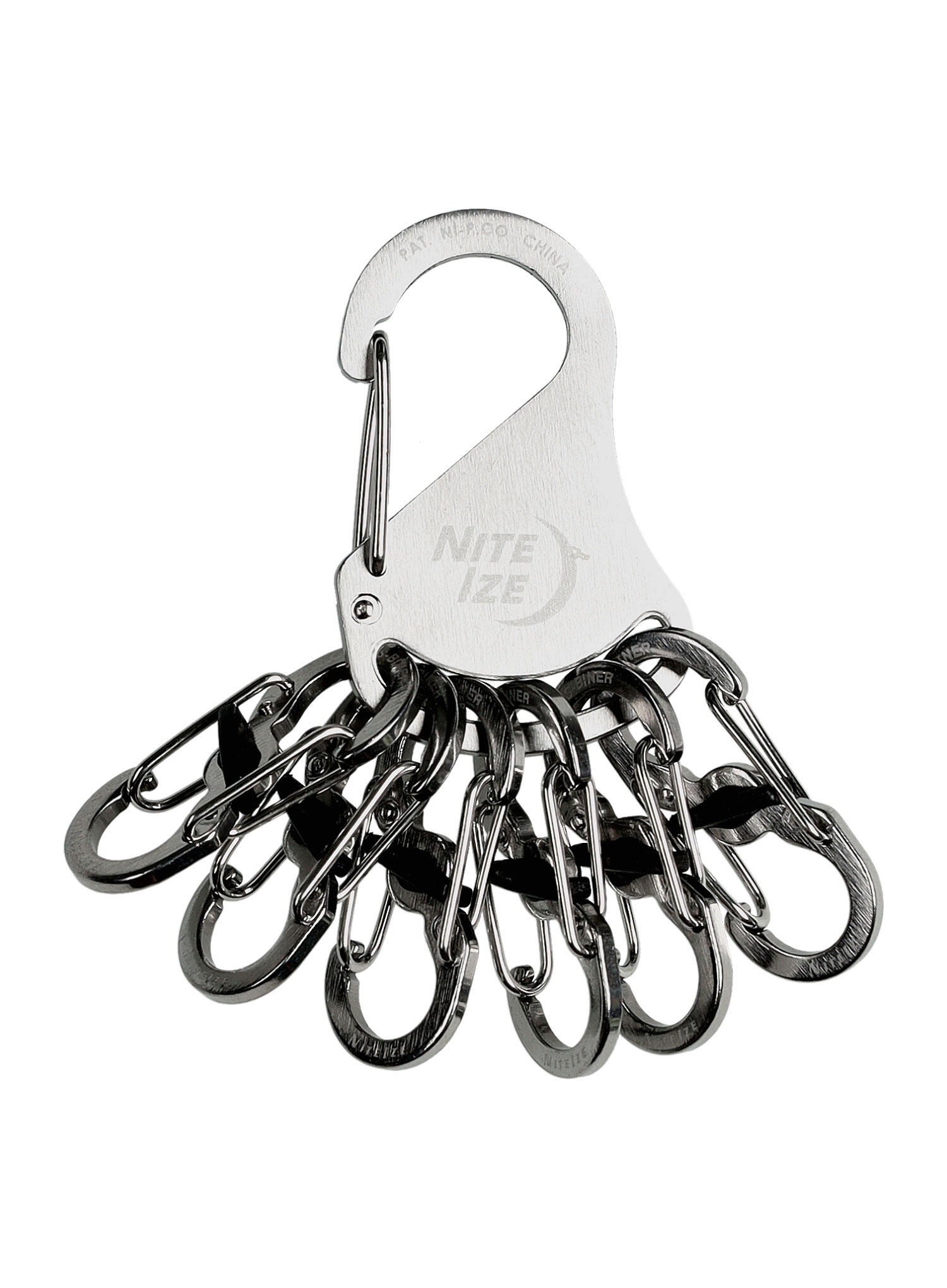 KeyRack Locker sleutelhanger organiser ring karabijnhaak 3/5