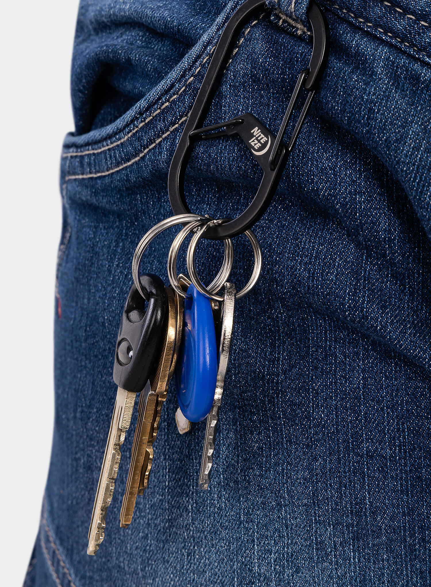 Carabine Nite Ize G-Series Carabiner à Double Chambre 3 - noir 6/7