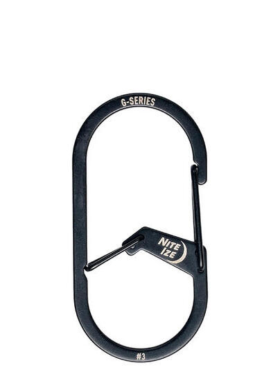 Karabiner Nite Ize G-Series Dual Chamber 3 - zwart