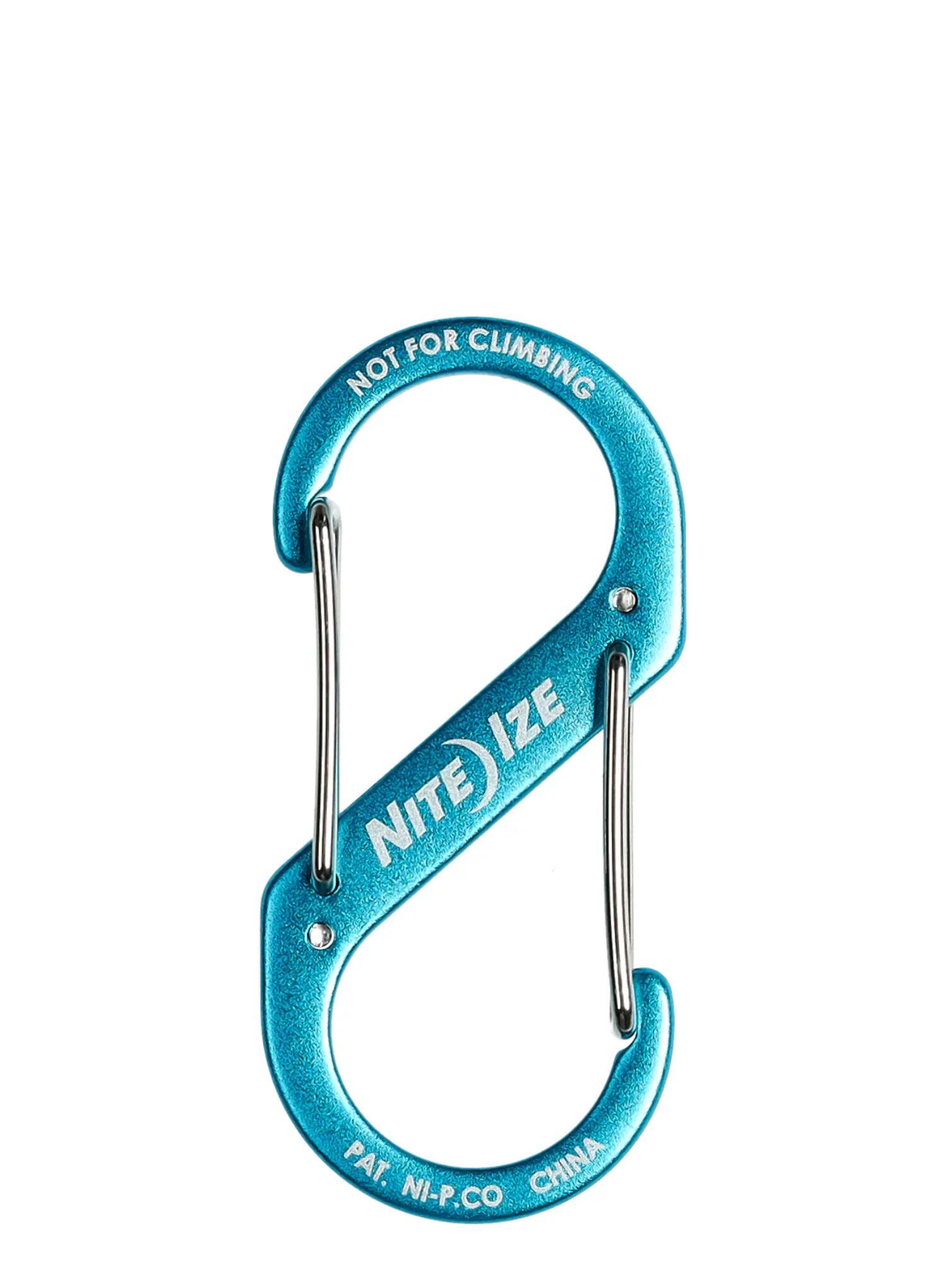 Karabinek sprzętowy Nite Ize S-Biner Aluminum 3 - blue 3/5