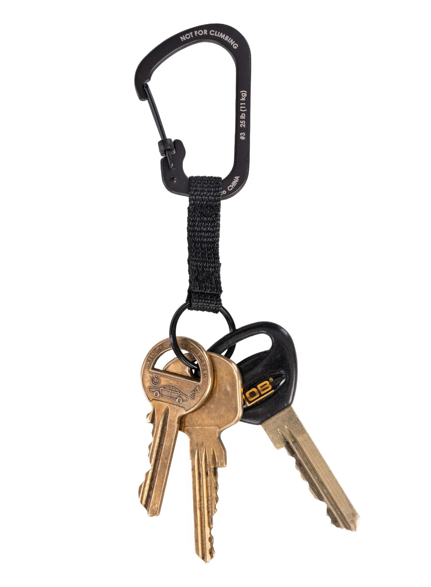 Karabinek Nite Ize SlideLock Key Ring 3 - black 6/7