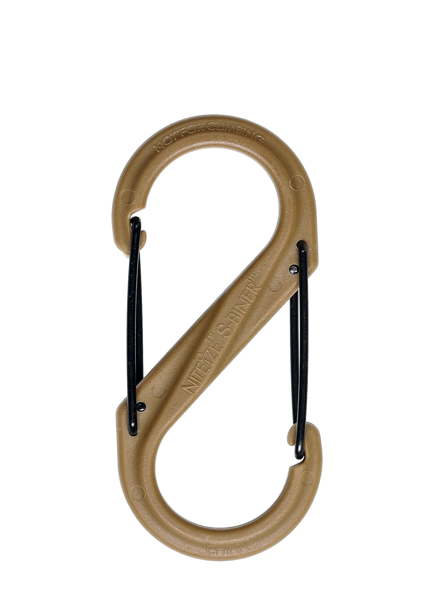 S-Biner Nite Ize 4 Plastic Black Gate 3/7