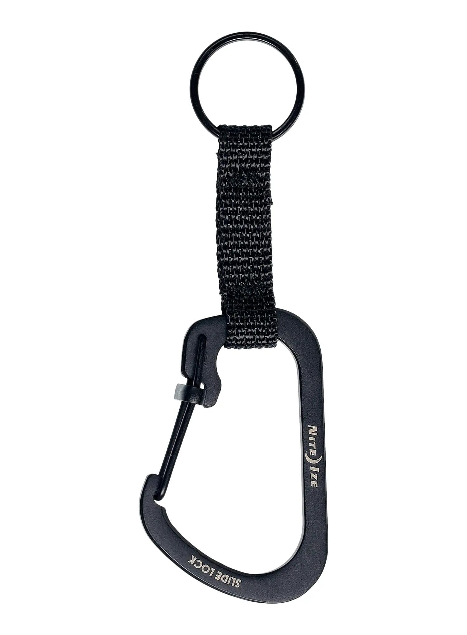 Karabinek Nite Ize SlideLock Key Ring 3 - black 3/7