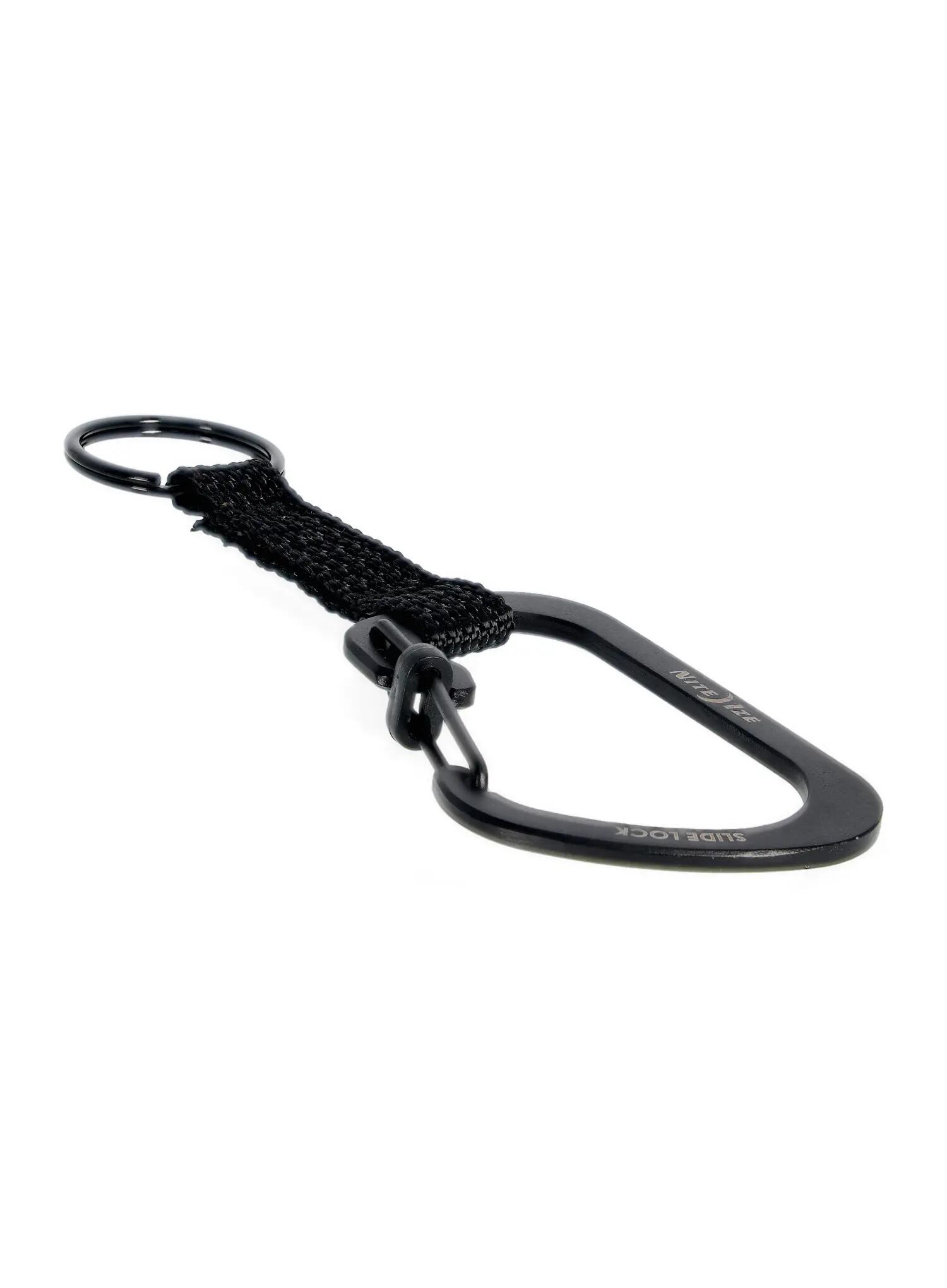 Karabinek Nite Ize SlideLock Key Ring 3 - black 2/7
