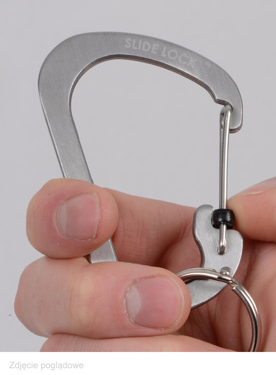 SlideLock Karabiner 2 - Nite Ize - zwart 7/7