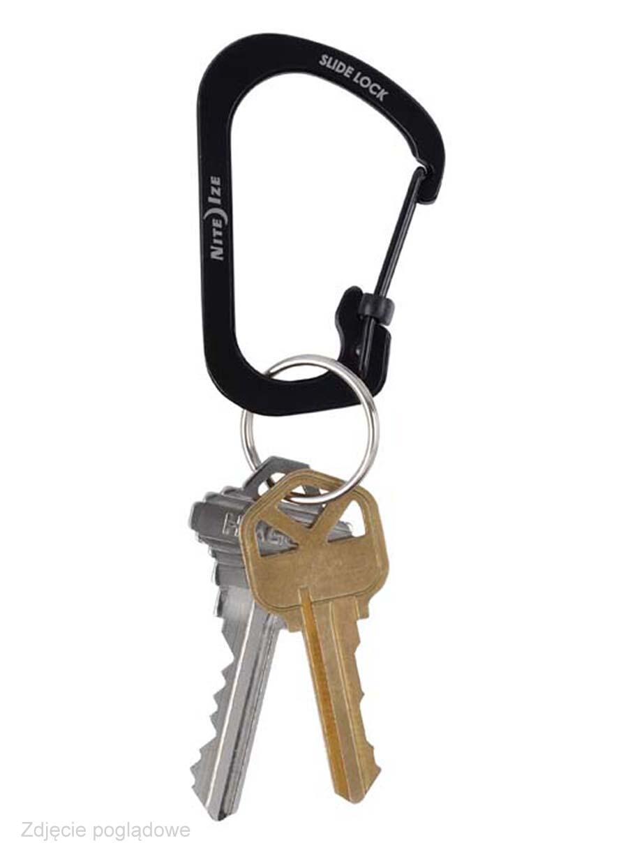 SlideLock Karabiner 2 - Nite Ize - zwart 2/7