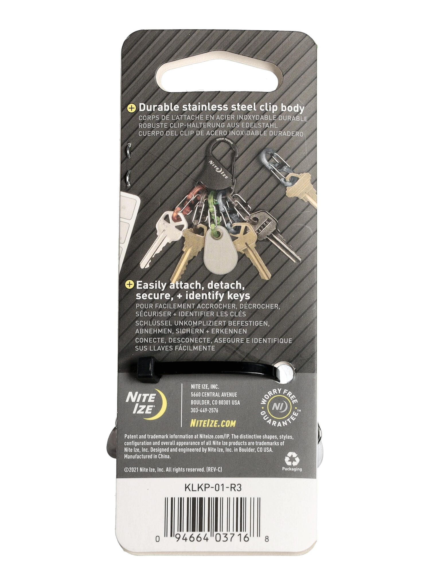 S-Biner KeyRack Locker Plastic - Nite Ize 4/5