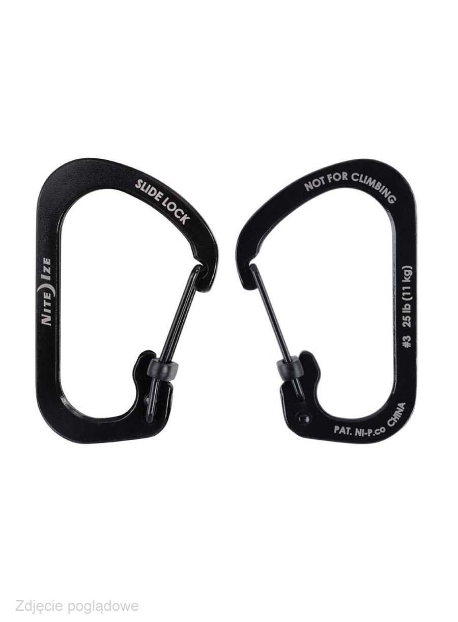SlideLock Karabiner 2 - Nite Ize - zwart 4/7