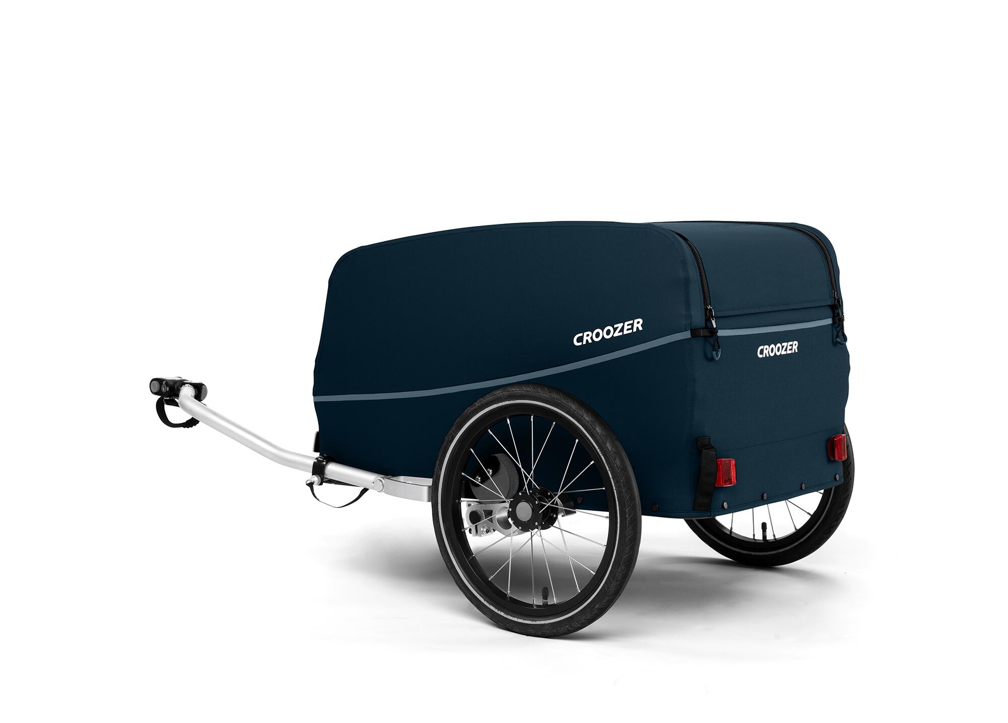 Geveerde bakfietsaanhanger Cargo Tuure met 135L laadvolume 2/7