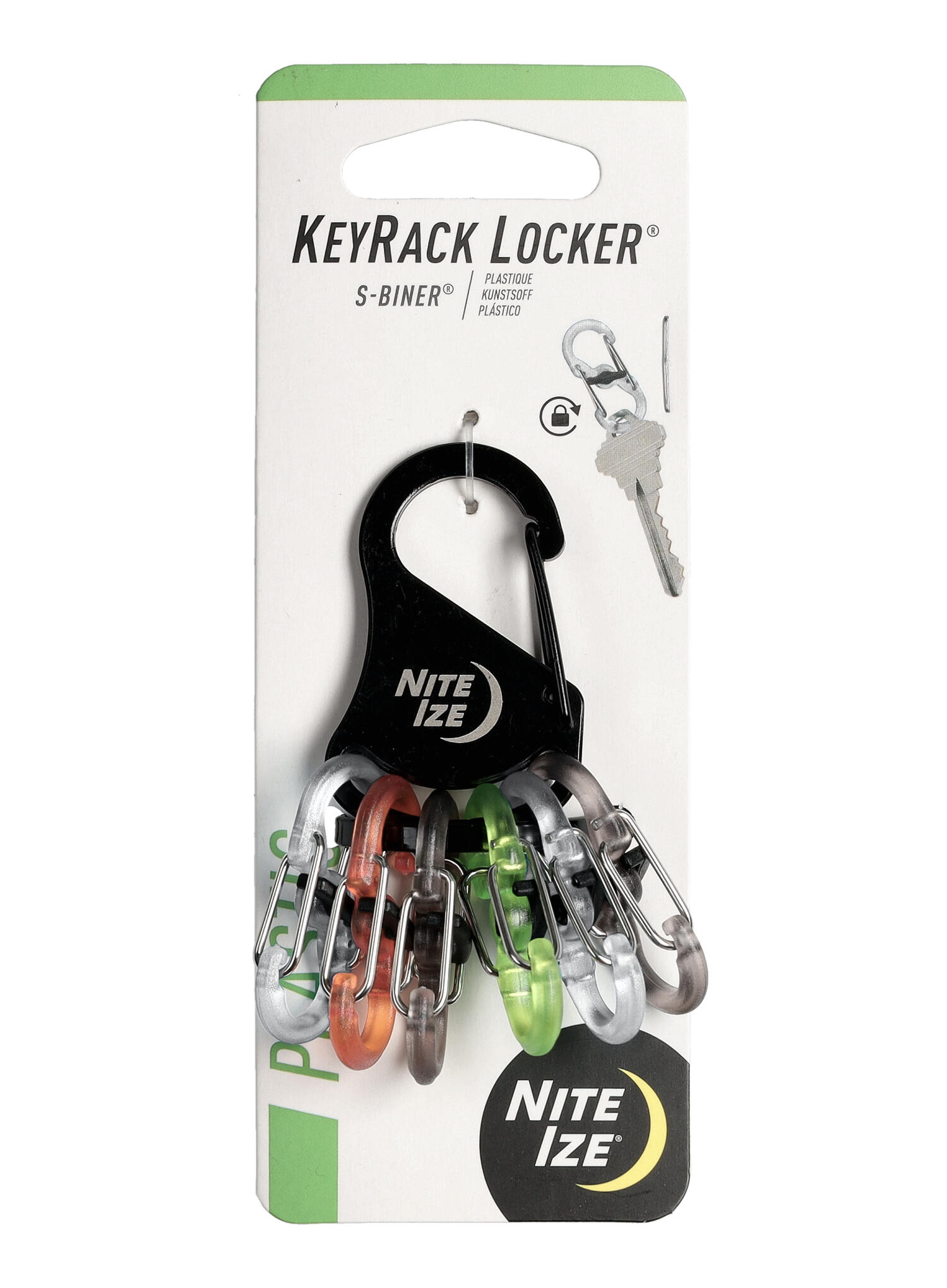 S-Biner KeyRack Locker Plastic - Nite Ize 2/5