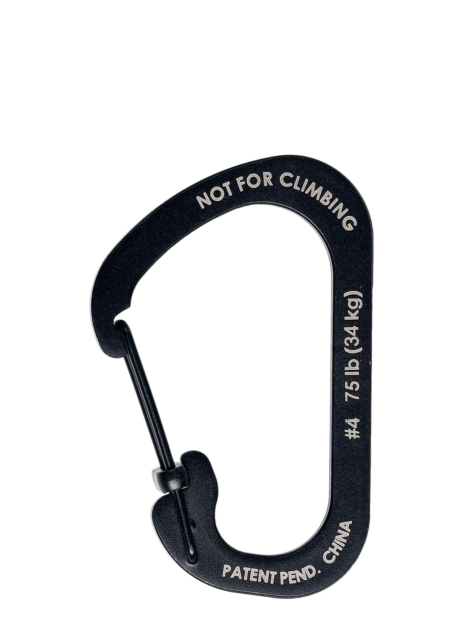 Carabine Nite Ize SlideLock Carabiner 4 - noir 3/7