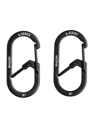 Karabiner Nite Ize G-Series Dual Chamber 1 - zwart