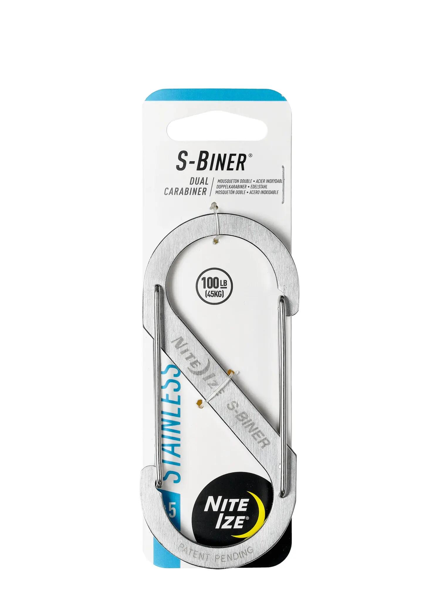 Karabinek Nite Ize S-Biner 5 - steel 2/7