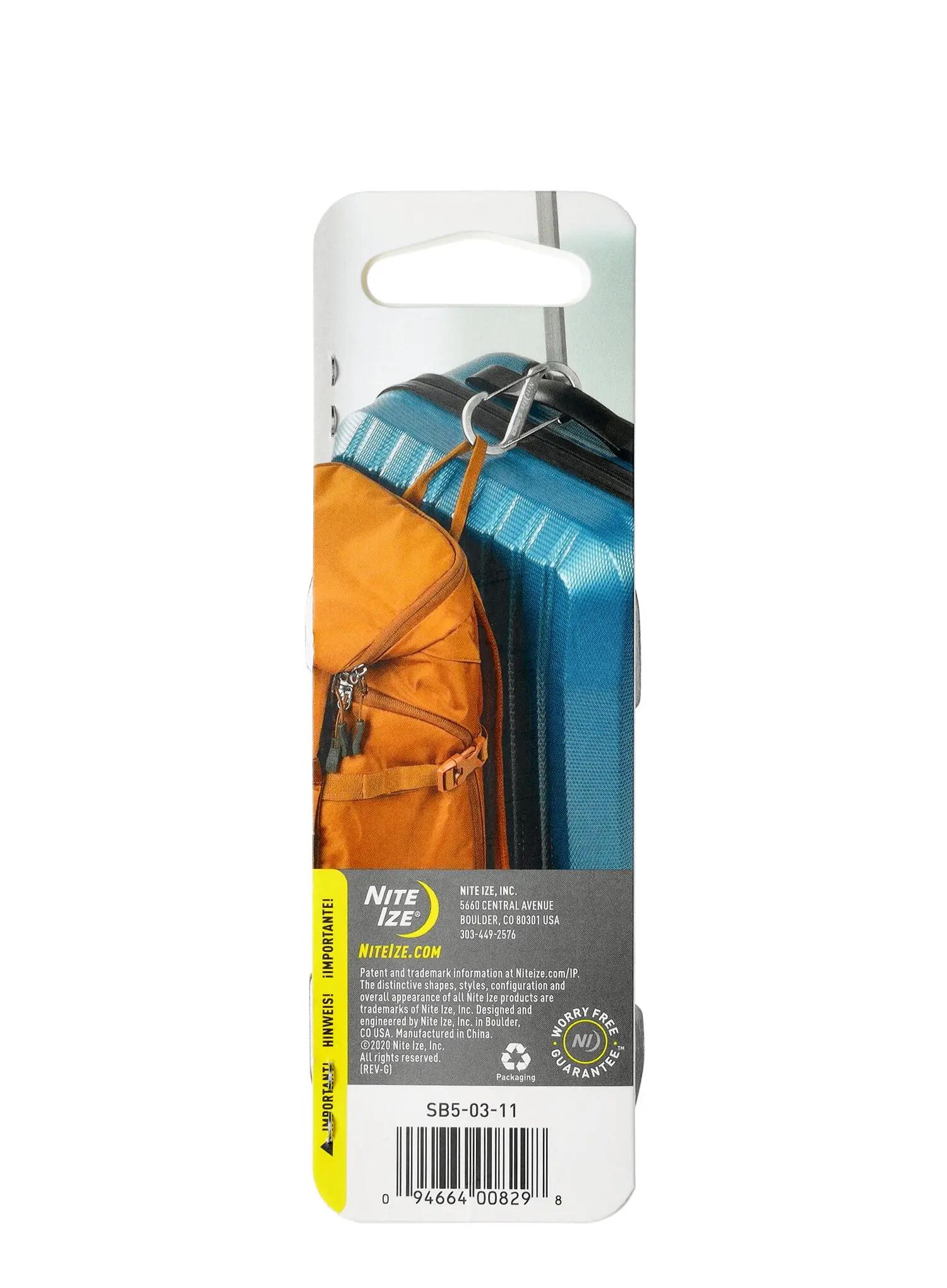 Karabinek Nite Ize S-Biner 5 - steel 6/7