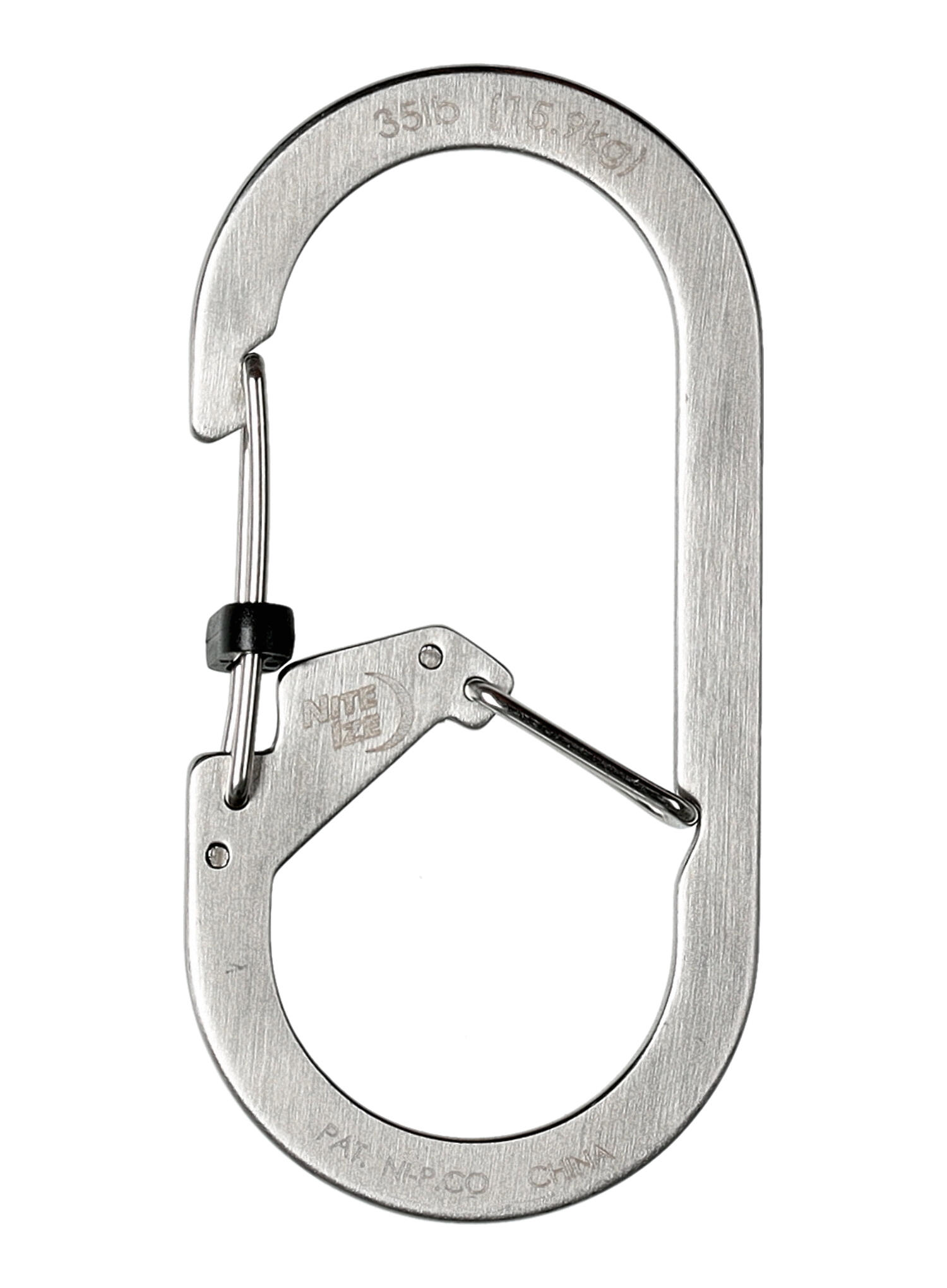Karabiner Nite Ize G-Series SlideLock Dual Chamber 4 - Edelstahl 3/5