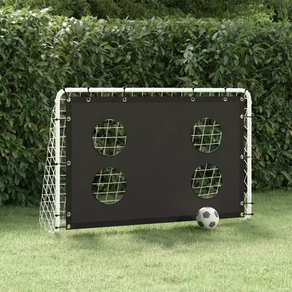 VidaXL Foldable Football Goal Training Goal 184x61x122 cm Steel